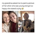 granddaughter and grandma