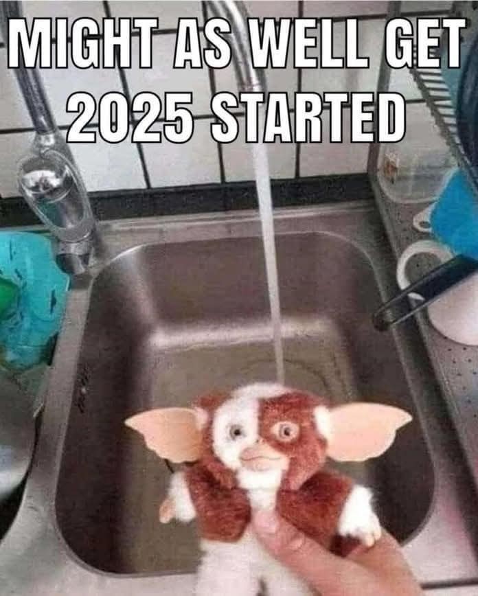 Starting early - meme