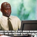 Legit me for the first time when I played cod mw2