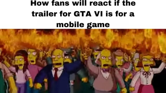 GTA VI trailer - meme
