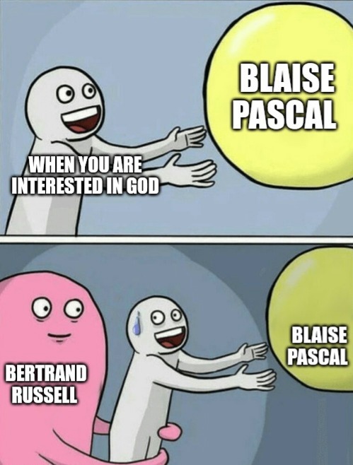 Saint Bertrand guides the lost that we are - meme