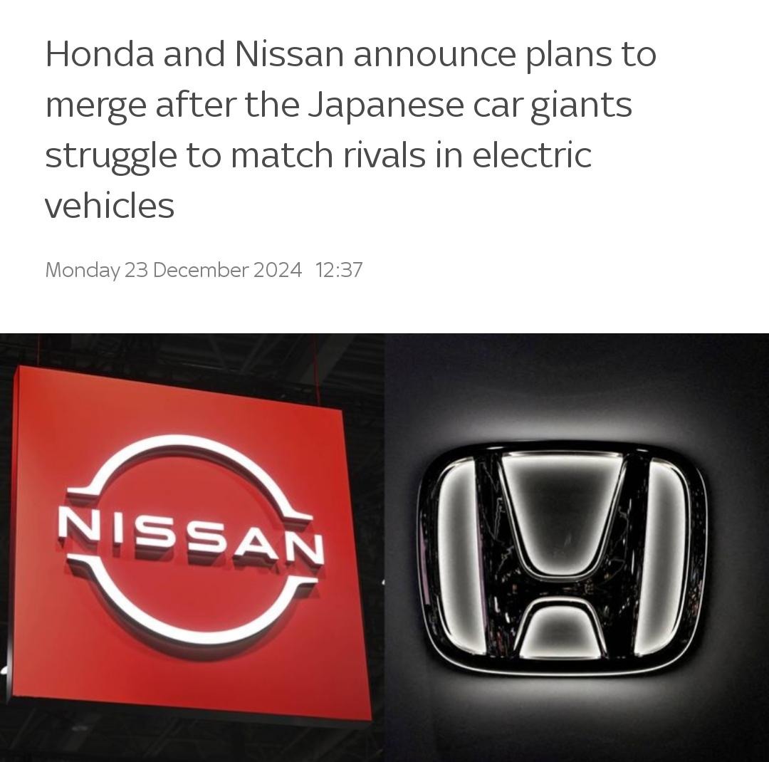 Nissan Honda merger meme news