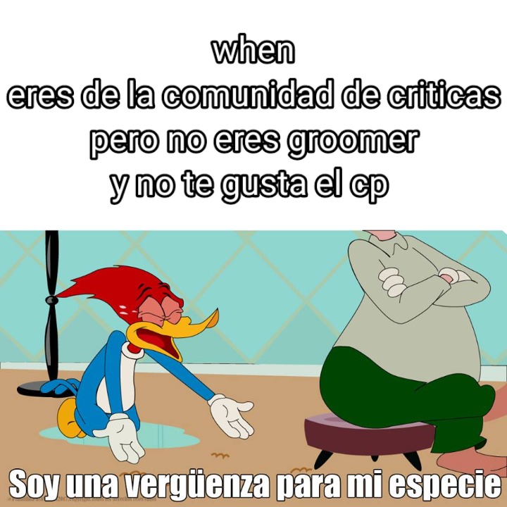 Incluyendo a las menores - meme