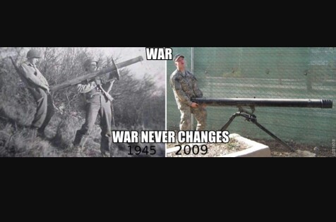 La guerra no cambia nunca - meme