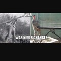 La guerra no cambia nunca
