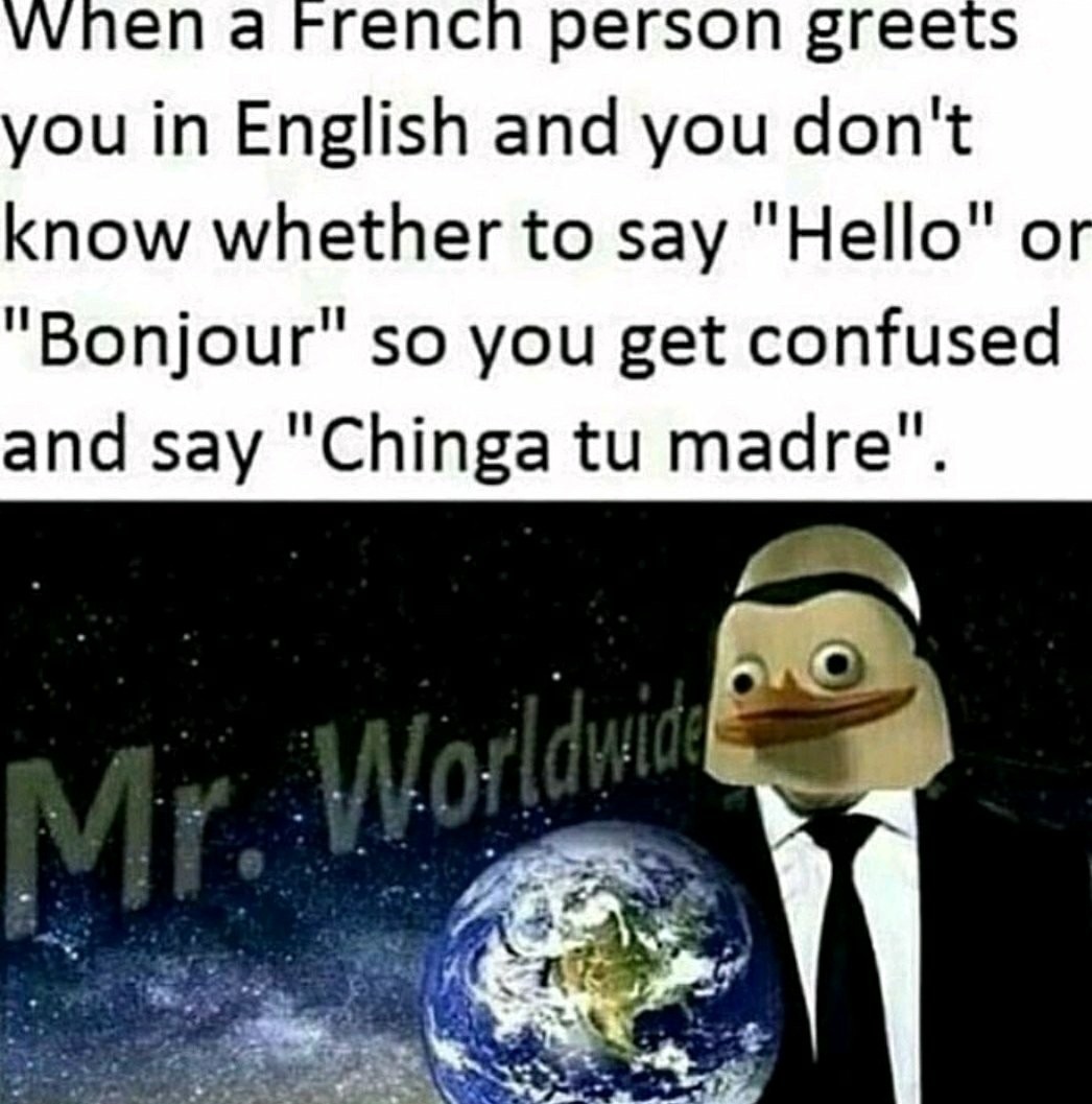 Mr world wide - meme