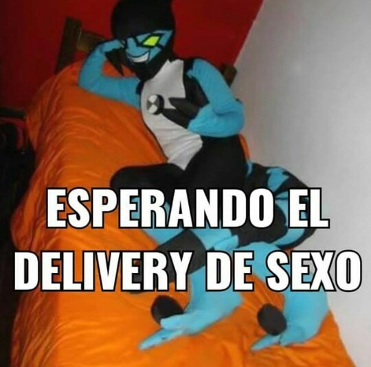 Esperando el delivery de sexo - meme