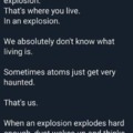 Big ass explosion