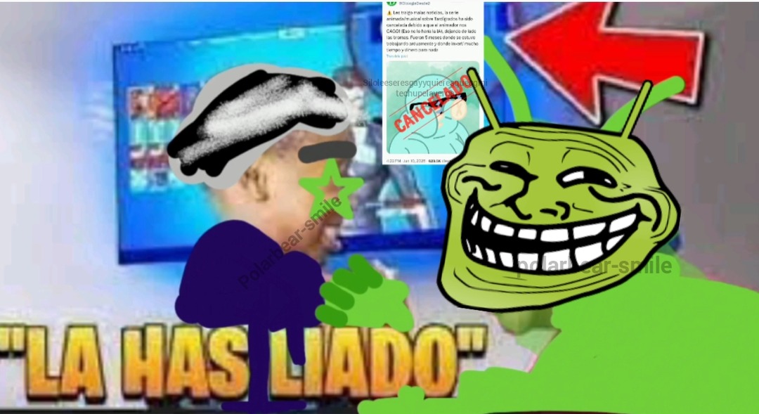 La has liado woldekin, la has liado.... - meme