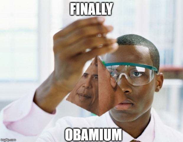 Obama's last name is... - meme