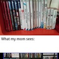 The first one is my actual game collection