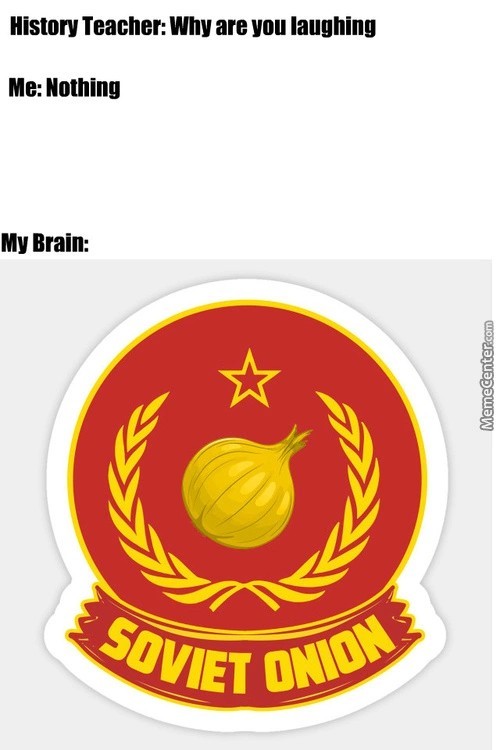 Soviet onion - meme