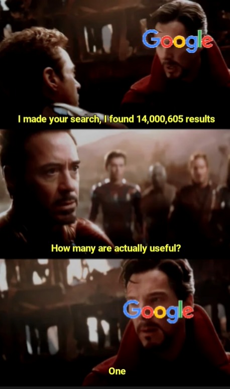 how many are actually useful - meme