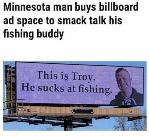 Fish suck at fishing.... - meme