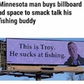 Fish suck at fishing....