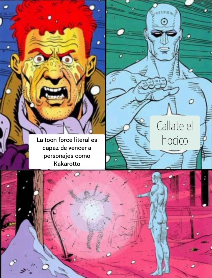 La toon force está sobrevalorada - meme