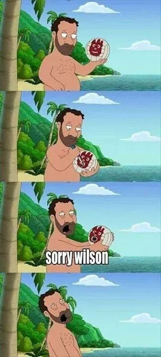 R rated Castaway - meme