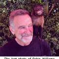 La última foto de Robin Williams
