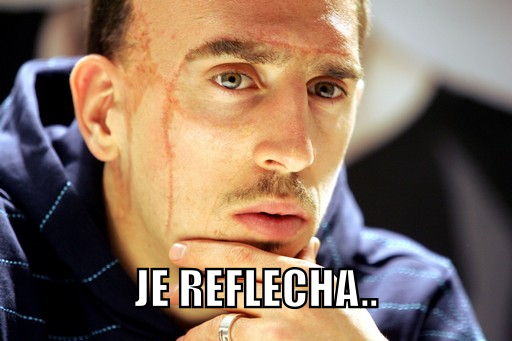 Ribery Quand il pense sa donne sa x) - meme