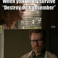 destroy dick december