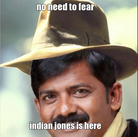 INDIAN JONES - meme
