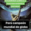 Ganitas de ver al peruano otra vez ganando el mundial de globos