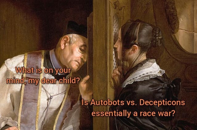 Autobots vs Decepticons - meme