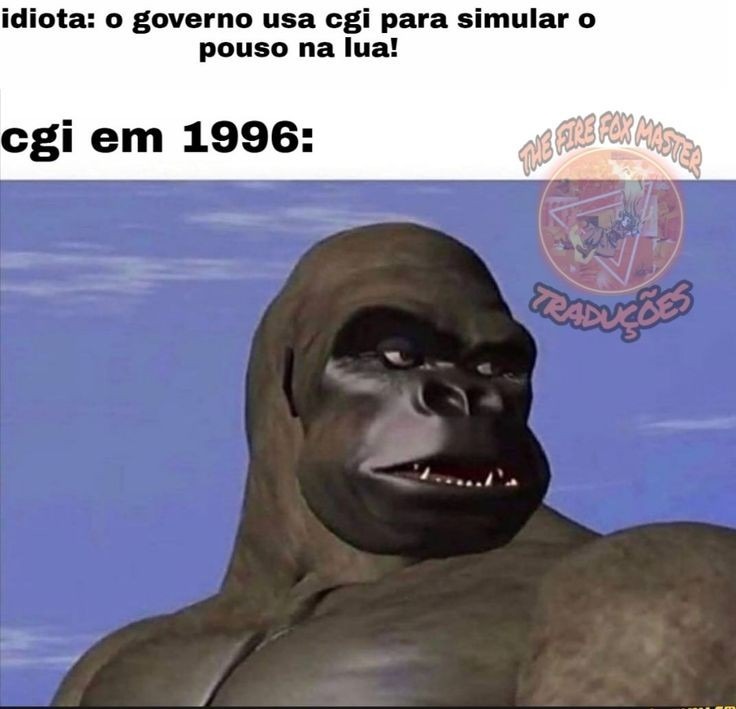 Esses conspiracionistas... - meme