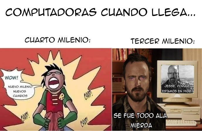 Busquen el Big "Y2K" Y Sabrán el contexto - meme