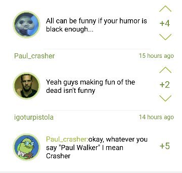 A spider named Paul would be a Paul crawler - meme