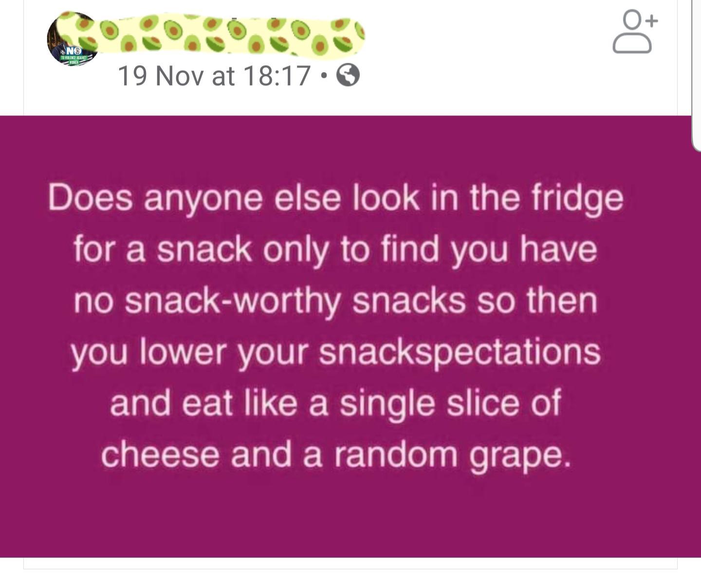 Always happens fridge - meme