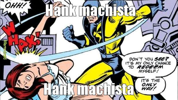 Hank machista - meme