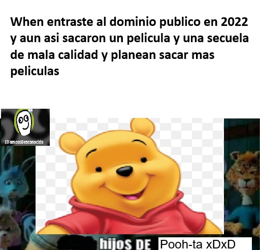 recien me acorde de esto. igual se entiende sin la palabra terror. PD: me estoy cansando de hacer memes en paint