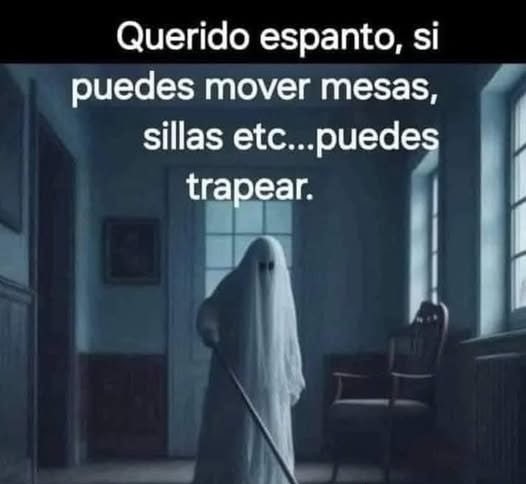 limpia fantasma - meme