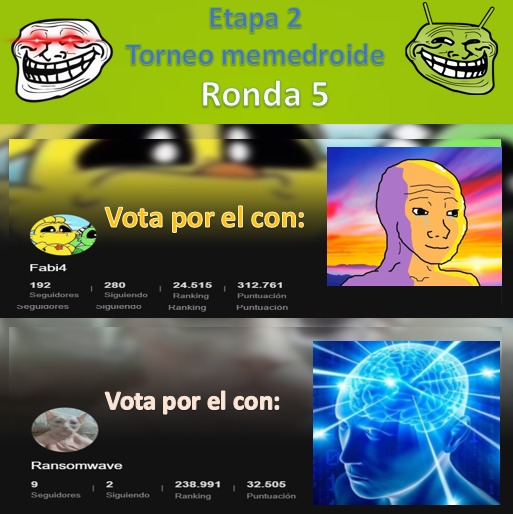 Torneo memedroid ronda 5