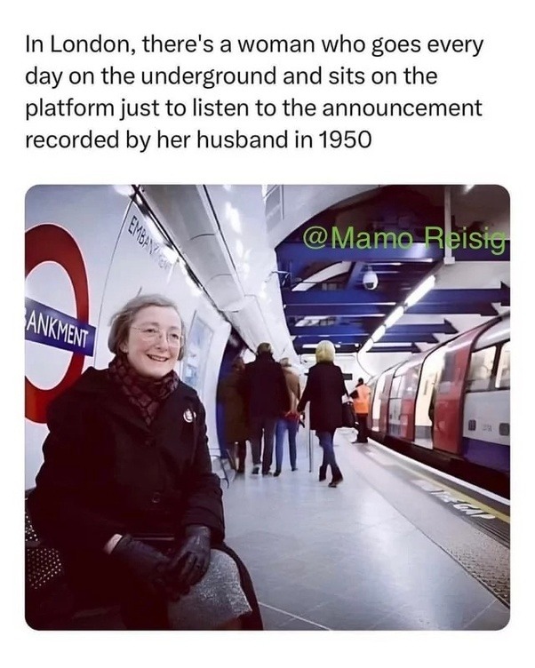 An Announcement from her deceased husband - meme