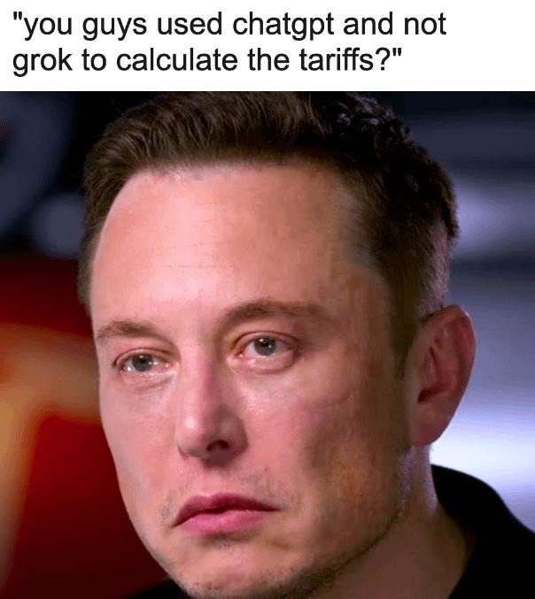 Bro really used ChatGPT instead of Grok and it shows - meme