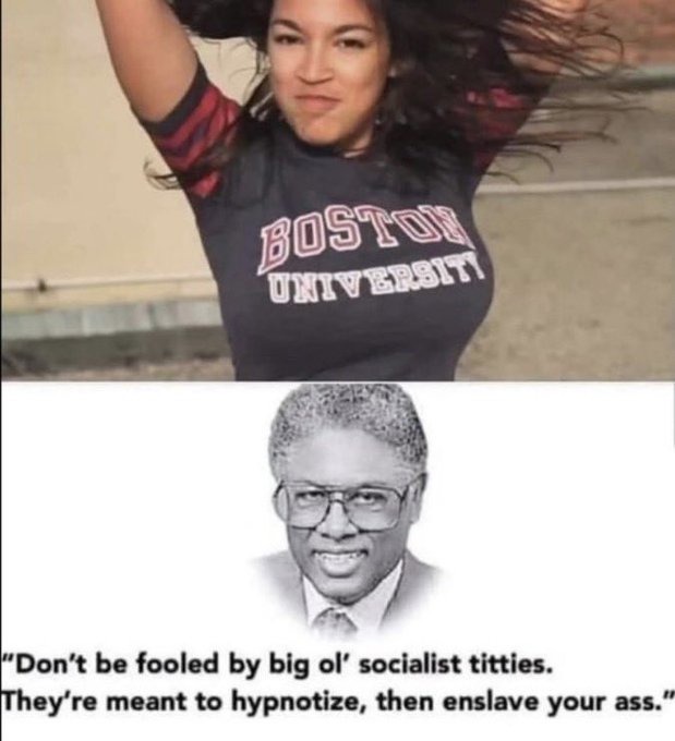 AOC be hot af tho - meme