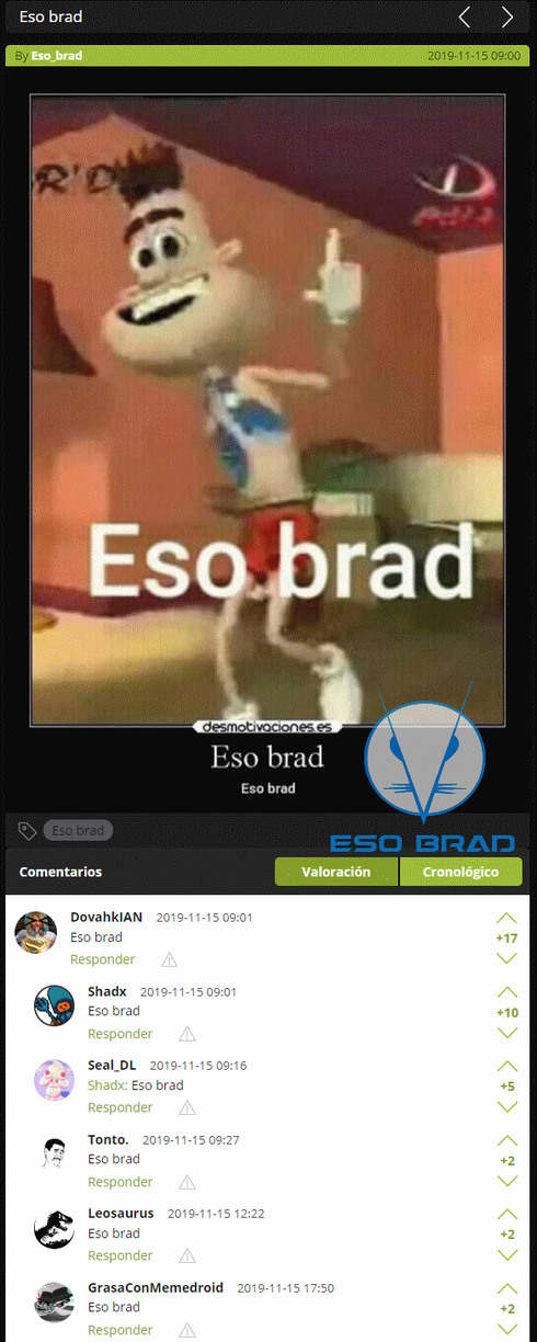 Eso Brad - meme