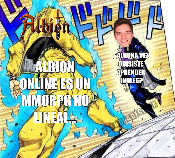 Albion Online es un MMORPG no lineal. - Meme by aDeDe :) Memedroid