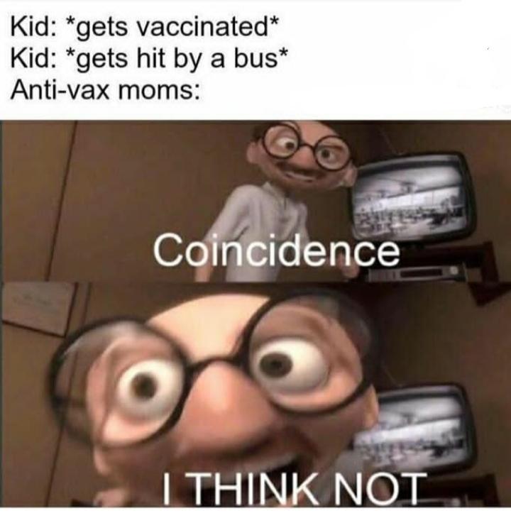 Anti vax = stap - meme