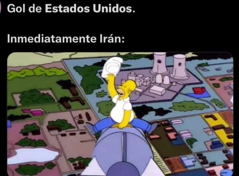 Irán pierde vs USA - meme