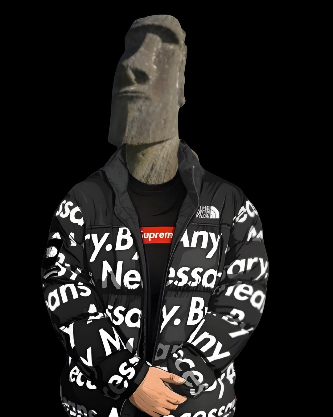 supreme jacket meme