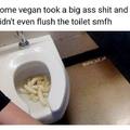 Vegan shit