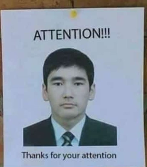 Attention! - meme