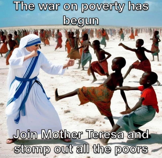 war on poverty - meme