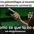 El megalosaurus fue un genero de dinosaurio carnivoro teropodo y fue el primer dinosaurio en ser descubierto y descrito. Al principio, todos los dinosaurios carnivoros teropodos fueron que se encontraban fueron clasificados como megalosaurus.