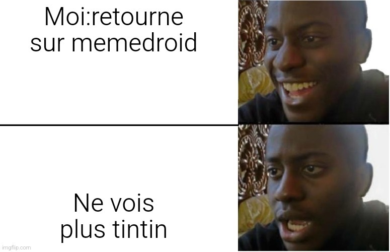 Une révélation qui brise plus que un homme - meme