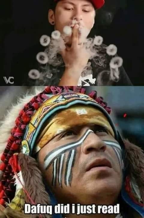 Smoke signals - meme