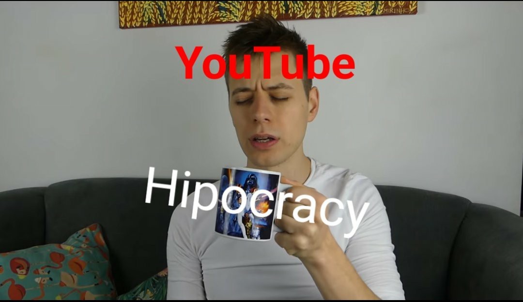 Youtube is a political shit show - meme